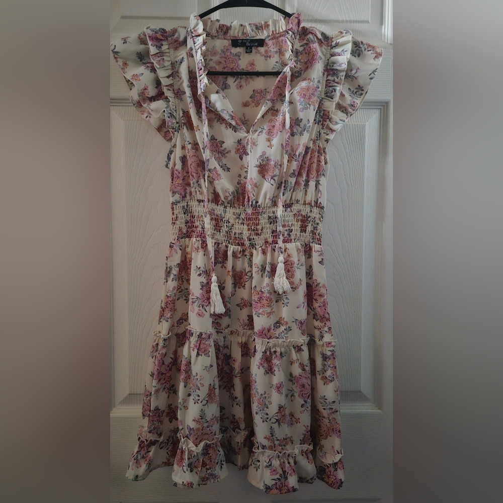 Salt & Sugar Ruffled Floral Dress